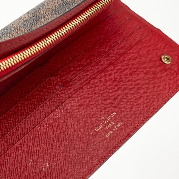 Louis Vuitton Insolite Monogram Canvas & Rouge Wallet - Picture 7 of 13